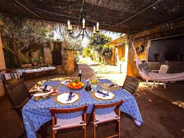 Villa in Es Llombards, Santanyí für 6 