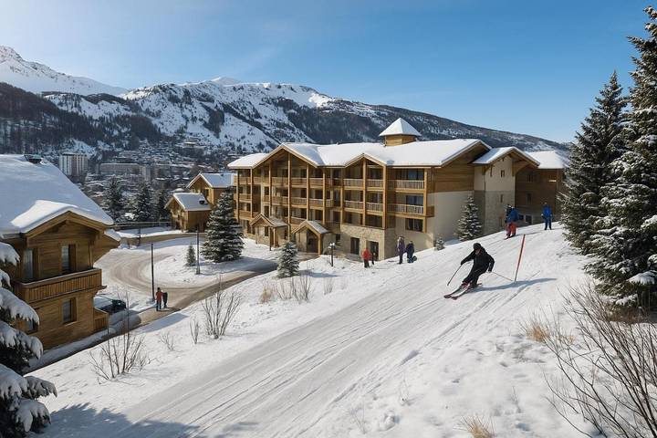 Hôtel pour 4 personnes, avec vue et balcon