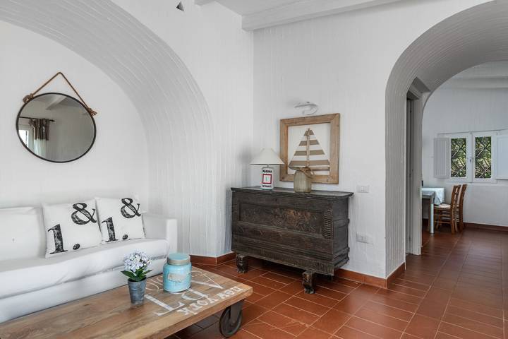 Villa 'Casa 14' mit Meerblick, privater Terrasse und Klimaanlage in Sant'Elmo, Castiadas