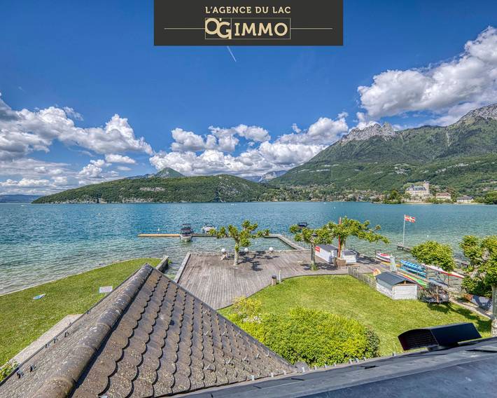 Location de vacances pour 5 personnes, avec vue sur le lac et terrasse à Duingt