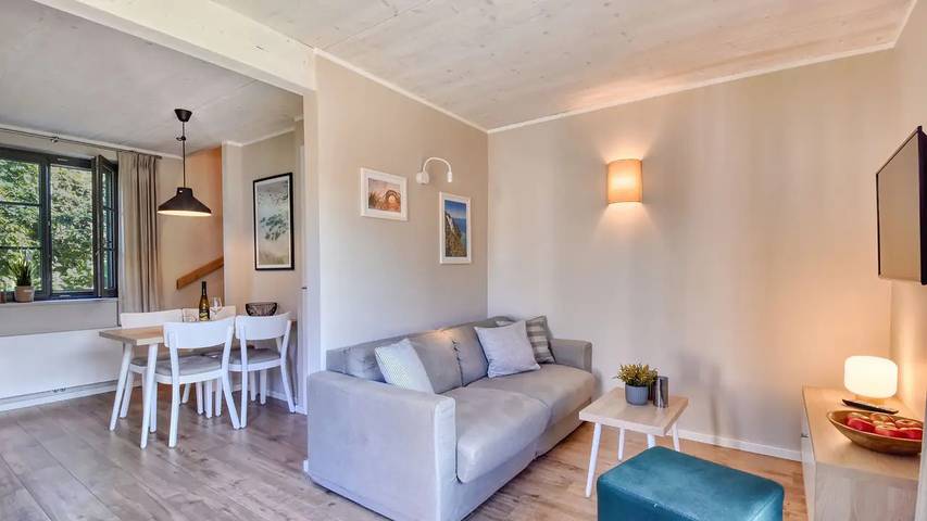 Ferienhaus für 3 Personen, mit Garten und Terrasse