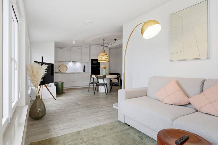 Ferienwohnung für 4 Personen, mit Terrasse und Garten sowie Sauna und Ausblick in Zirchow