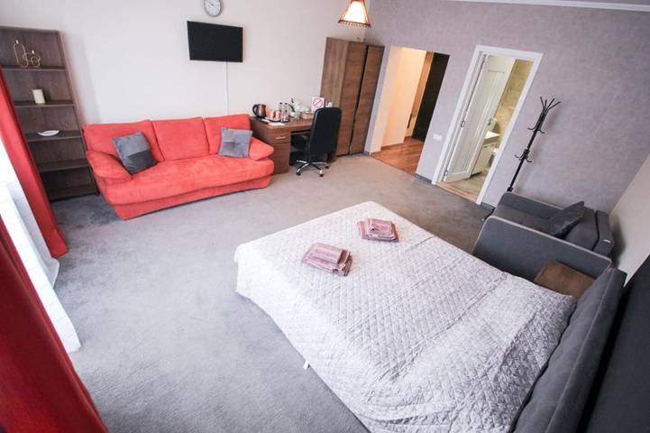 Appartement de vacances pour 5 personnes, avec vue et jardin