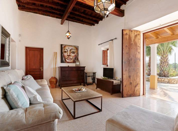 Casa rural para 8 personas, con balcón en San Rafael de Sa Creu - 4