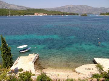 Maison d’hôte pour 9 personnes, avec jardin et balcon en Korcula