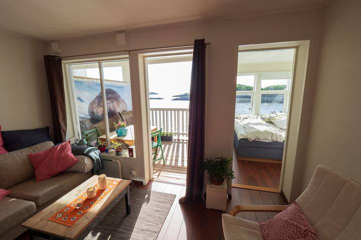 Ganze Wohnung, Seaview apartment in Henningsvær in Henningsvær, Vågan