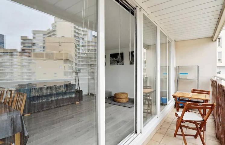 Gîte pour 5 personnes, avec Balcon et Terrasse à Nanterre - 2