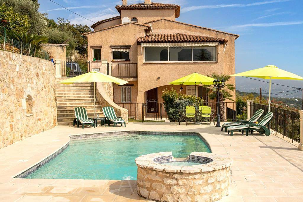 Apartamento vacacional entero, Holiday apartment with private fenced pool in St-Jeannet in Saint-Jeannet, Region de Cannes