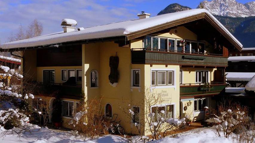 Appartement voor 4 personen, met balkon en tuin, met huisdier in Lofer