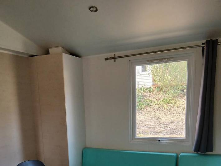 Camping Le Pinada - Mobilheim 6 personen - Tout Confort - 3 Schlafzimmer mit Klimaanlage und Tv - 30m² in Fabrezan, Mittelmeerküste (Frankreich)