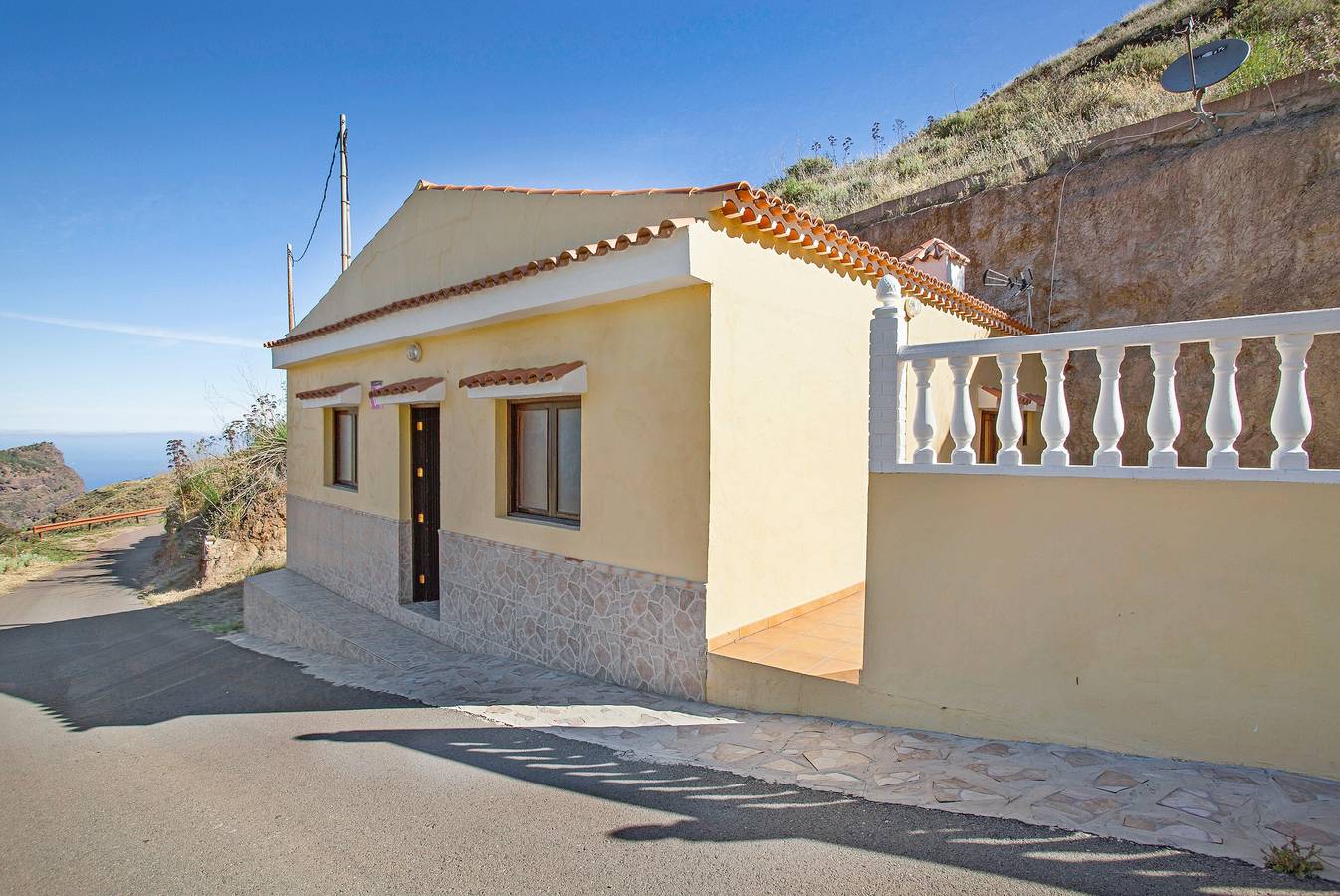 Ferienwohnung 'Villa Palomino' mit Bergblick, privater Terrasse und Wlan in Gáldar, Gran Canaria Nord