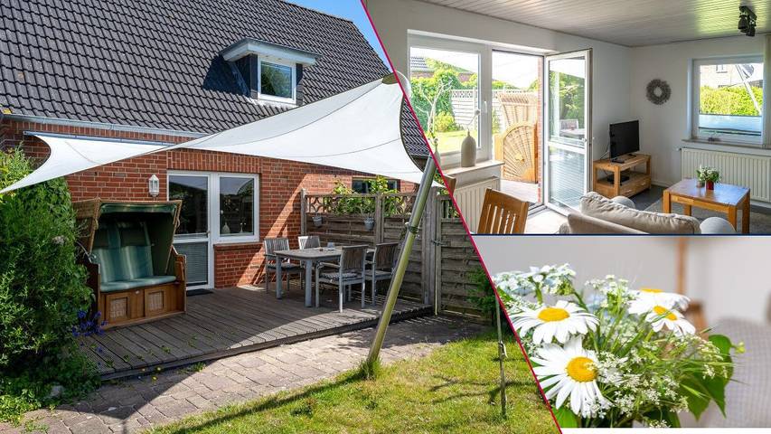 Ferienwohnung für 4 Personen, mit Garten, mit Haustier in Wyk auf Föhr