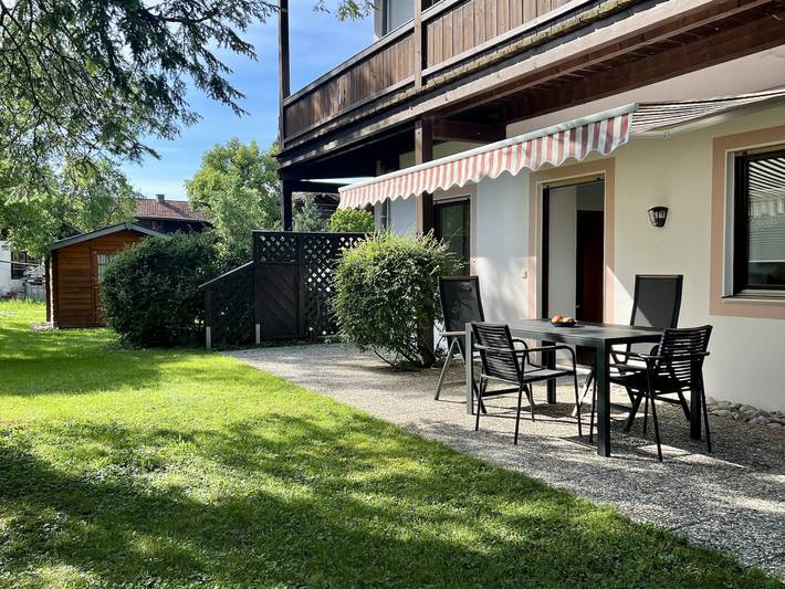 Ferienwohnung für 3 Personen, mit Terrasse und Garten in Grassau