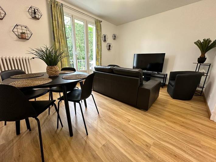 Appartement de vacances pour 4 personnes, avec jardin et balcon