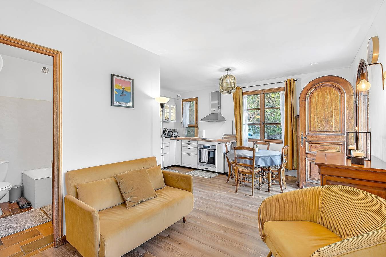 Appartement entier, Le Domaines Des Thermes - T2 avec piscine partagée, calme et vue montagne in Gap, Région de Gap