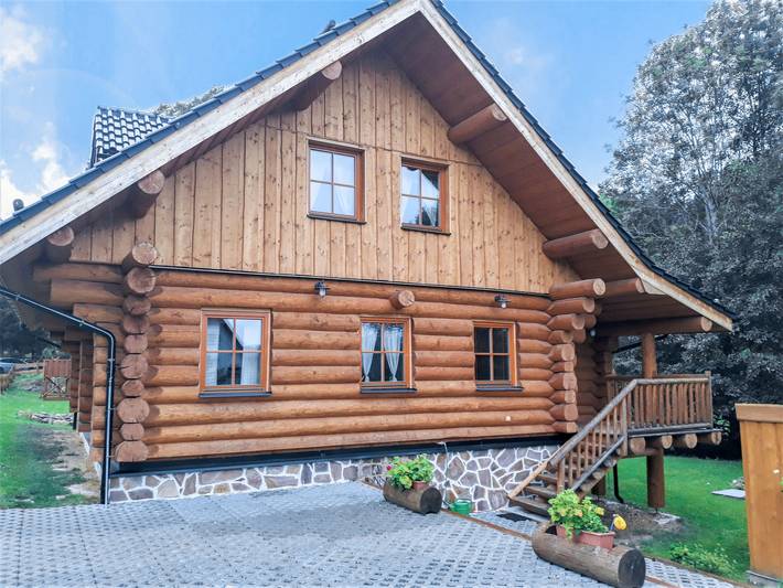 Ferienhaus für 11 Personen, mit Terrasse und Garten in Westböhmen