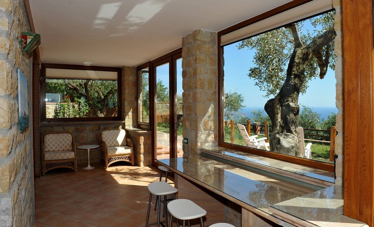 Casa degli Ulivi in Pisciotta, Cilento