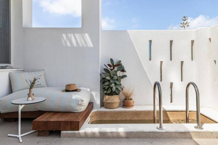 Villa per 4 persone, con Vista oceano e Giardino ad Eubea
