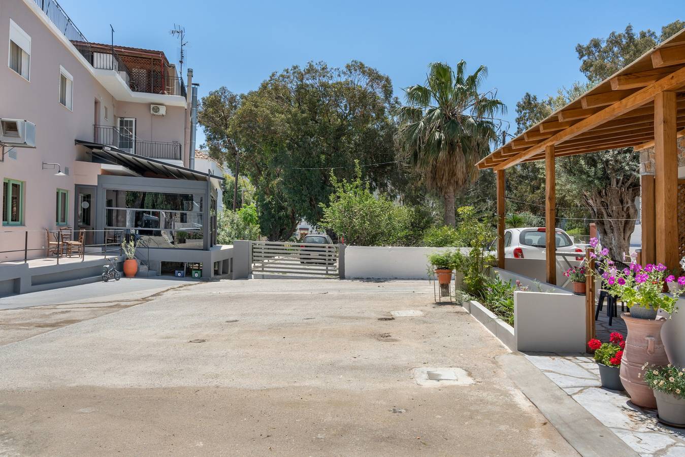 Ganze Wohnung, Apartment 'Iliana 1' mit Bergblick, Wlan und Klimaanlage in Panormos, Kalymnos