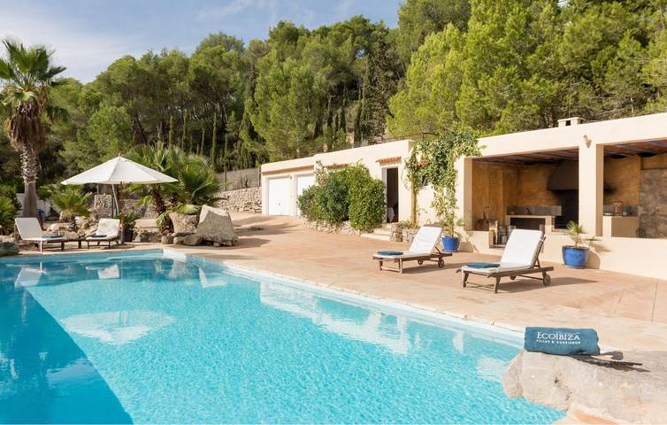 Apartment mit Meerblick, Pool und Parkplatz in Sant Josep de sa Talaia, Ibiza Süden