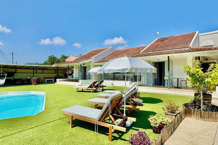 Villa voor 8 personen, met tuin en balkon in Sidari
