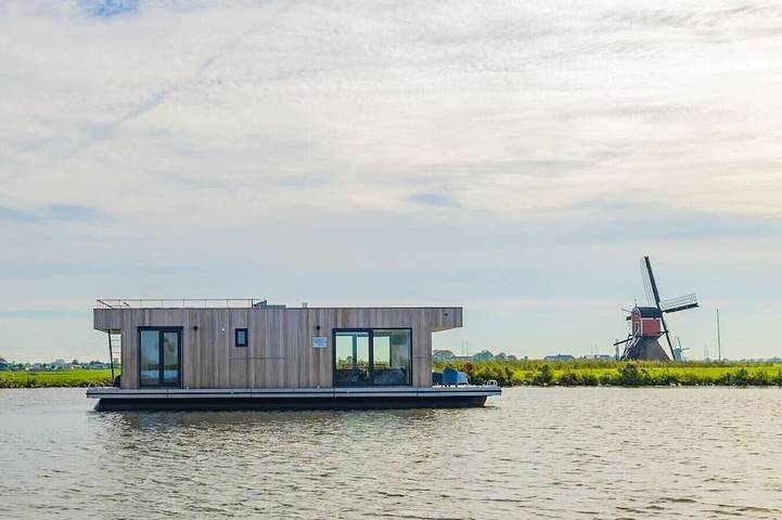 Hausboot für 6 Personen, mit Balkon und Garten - 1