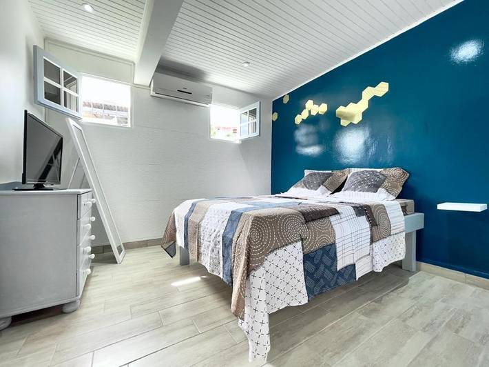 Maison de vacances pour 3 personnes, avec vue et balcon
