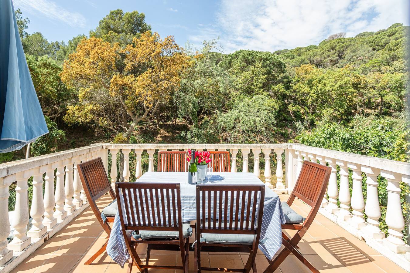 Vakantiehuis 'Casa Martini' met Uitzicht op Zee en Privé Terras in Santa Maria de Llorell, Tossa de Mar