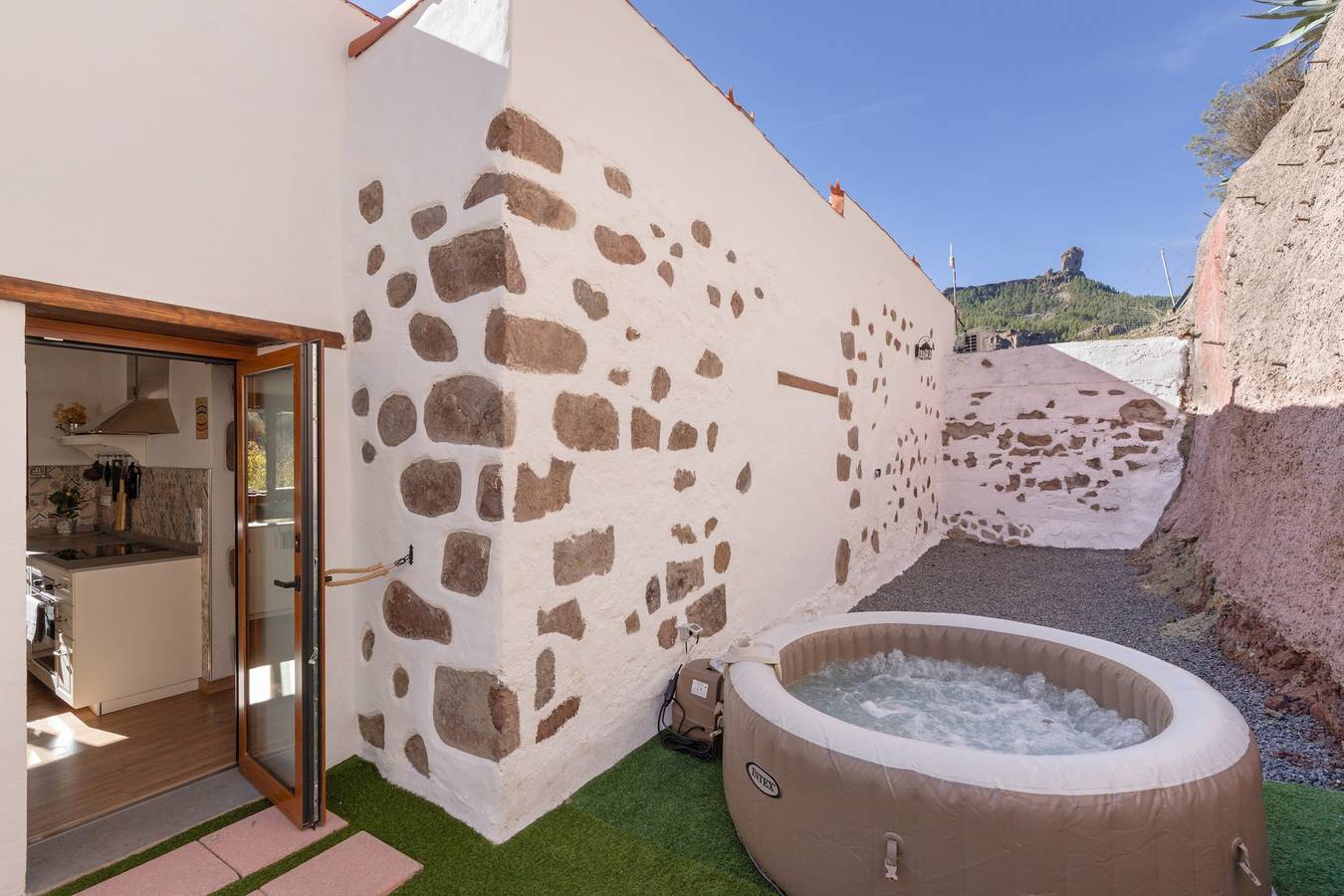 « Casa Rural La Pelusa » avec vue sur la montagne, Wi-Fi et climatisation in Tejeda, Gran Canaria Ouest