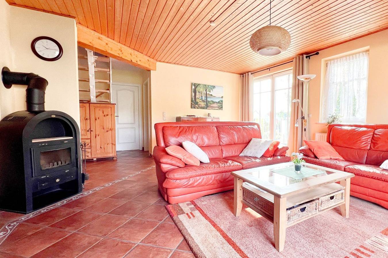 Ganze Wohnung, "Haus Sanddorn: Ihre perfekte Ferienwohnung für unvergessliche Momente!" in Kölpinsee, Loddin