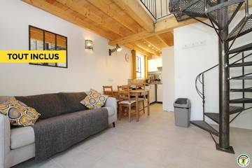 Gîte pour 2 personnes, avec jardin et piscine à Pont-de-Barret