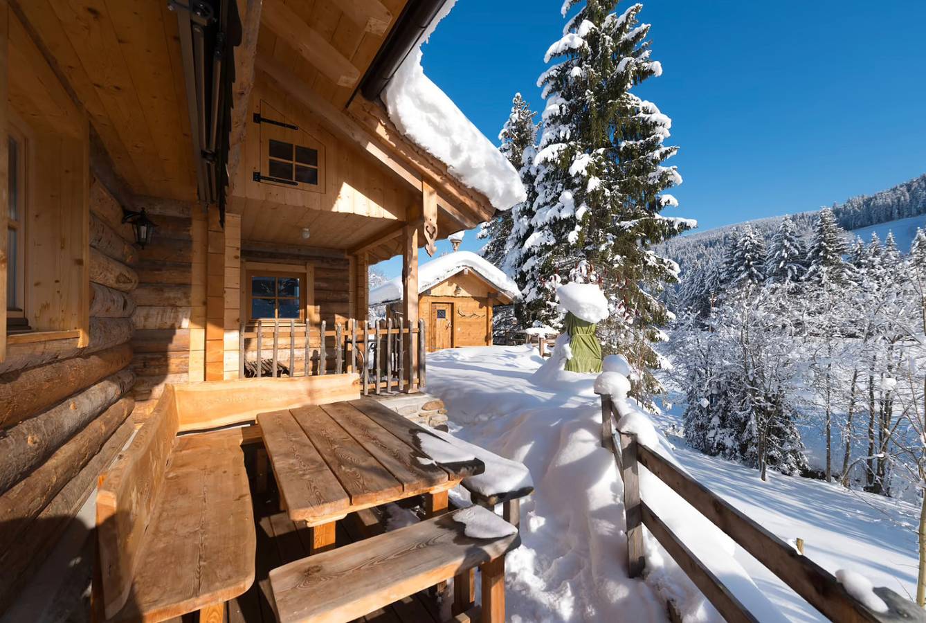 Chalet  mit Hotpot, Saunahütte Steinbock by Fewo-Plancom St. Martin (Stma104) in Sankt Martin am Tennengebirge, Tennengau