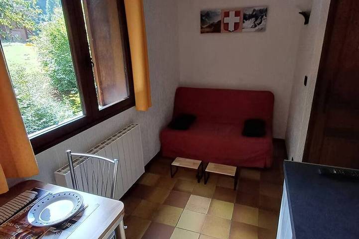 Entire apartment, Charming mountain studio in Mont-Saxonnex, Bonneville region