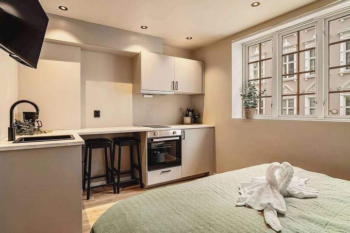Ganze Wohnung, Explore Bergen | 24/7 Self check-in | 500m Torget in Bergenhus, Bergen