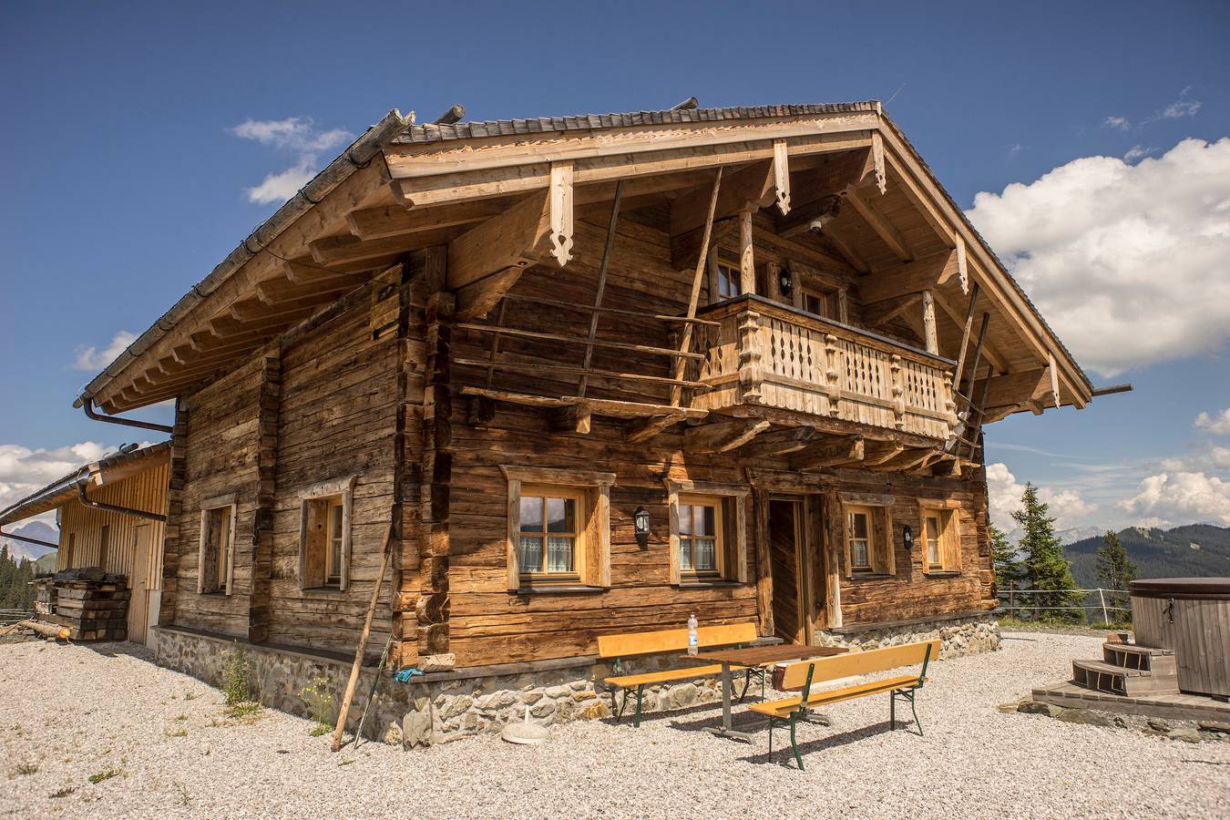 Seig-Hochalm auf 1.600 m - mit Hotpot in Saalbach, Saalbach-Hinterglemm