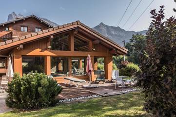 Hôtel pour 2 personnes, avec sauna ainsi que piscine et jardin à Saint-Gervais-les-Bains