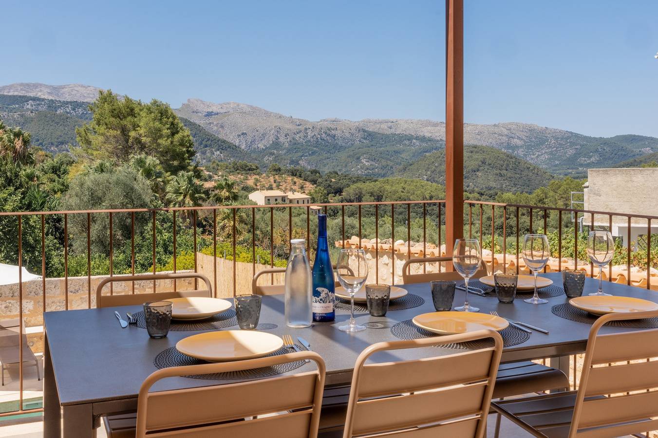 Ferienhaus "Cas Suis 9" mit Pool, Bergblick, Wlan in Campanet, Mallorca Inselmitte