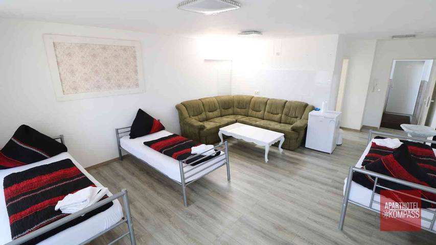 Gîte pour 6 personnes, avec balcon à Essen - 3