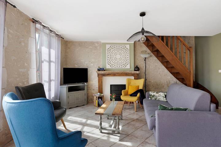 Location de vacances pour 7 personnes, avec Jardin à Châtillon-sur-Cher