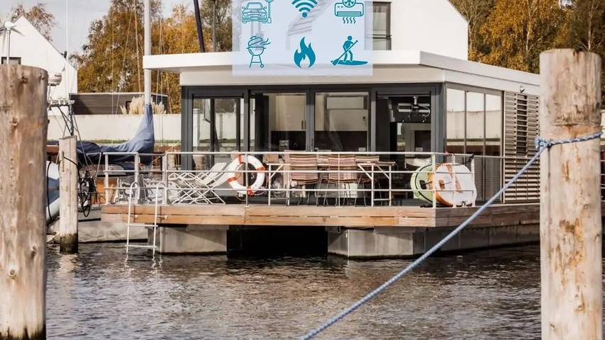 Ferienhaus für 5 Personen, mit Balkon in Peenemünde