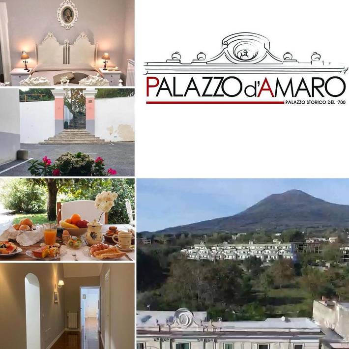 Casa vacanza per 4 persone, con Balcone e Terrazza nonché Giardino e Panorama a Boscotrecase
