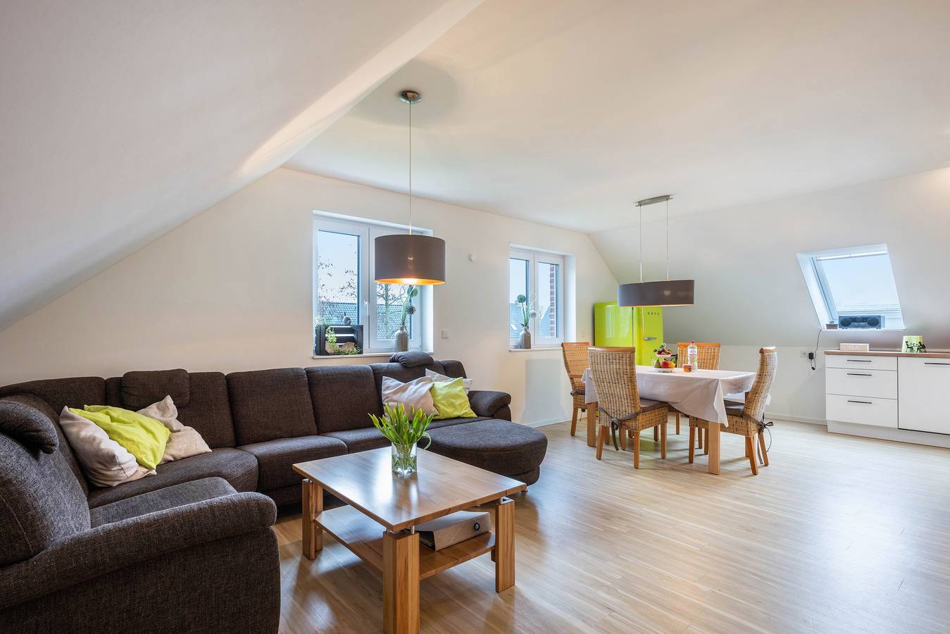 Ganze Wohnung, Ferienwohnung 'At-home-in-pellworm' mit Gemeinschaftsgarten, Balkon und Wi-Fi in Tammensiel, Pellworm