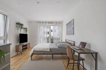 Ferienwohnung für 2 Personen, mit Balkon in Augsburg und Umgebung