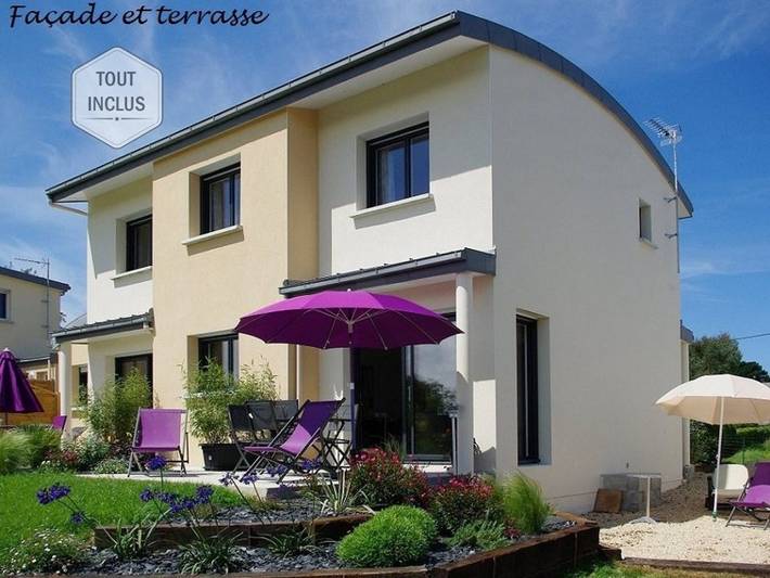 Maison de vacances pour 4 personnes, avec jardin à Roscoff