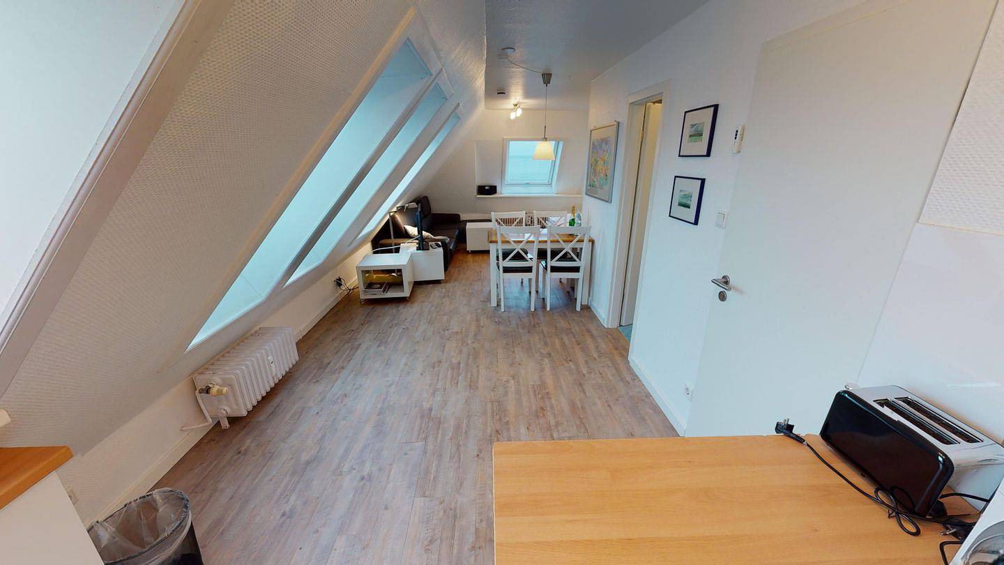 Ganze Wohnung, Gemütliche Wohnung am höchsten Punkt Hörnums mit atemberaubendem Meerblick. in Hörnum, Sylt