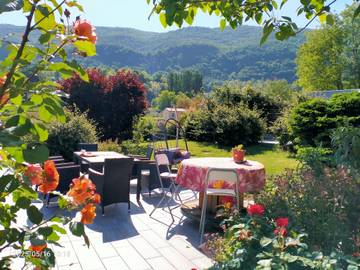 Cottage pour 2 personnes, avec jardin, animaux acceptés à Hostun
