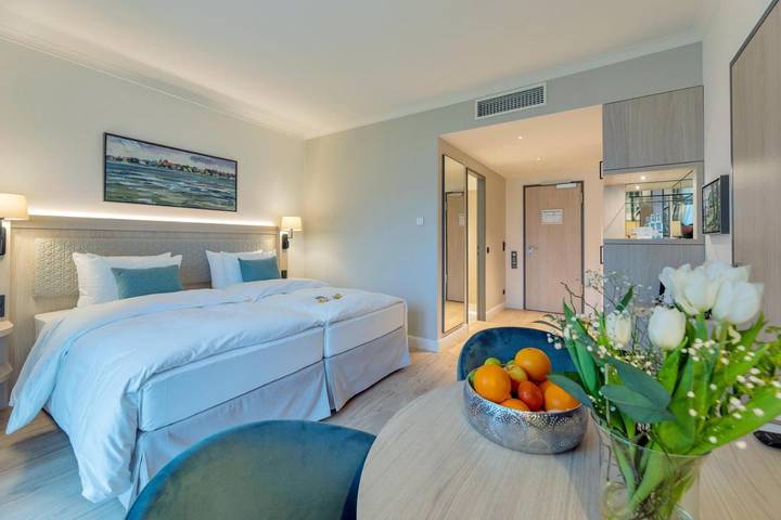 Hotel für 2 Personen, mit Terrasse und Garten sowie Sauna in Zarrentin am Schaalsee - 3
