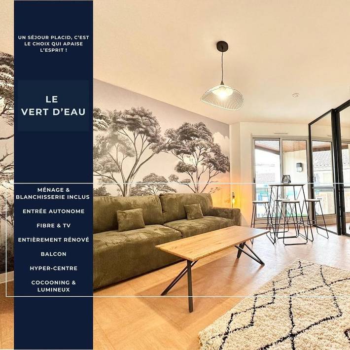 Appartement de vacances pour 4 personnes, avec balcon