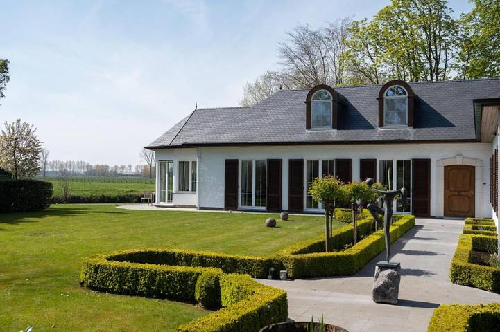 Location de vacances pour 12 personnes, avec jardin et vue ainsi que piscine et sauna à Deinze - 3
