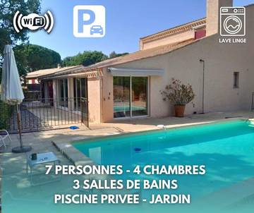 Cottage pour 7 personnes, avec piscine et terrasse à Jouques